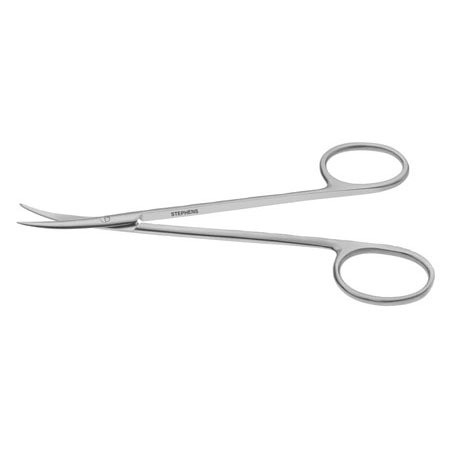 Knapp Strabismus Scissors, Curved, Ring Handle