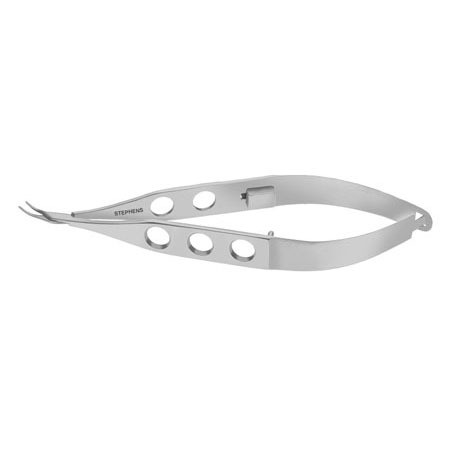 Troutman-Castroviejo Corneal Scissors, Medium Blades, W/Stop- R.