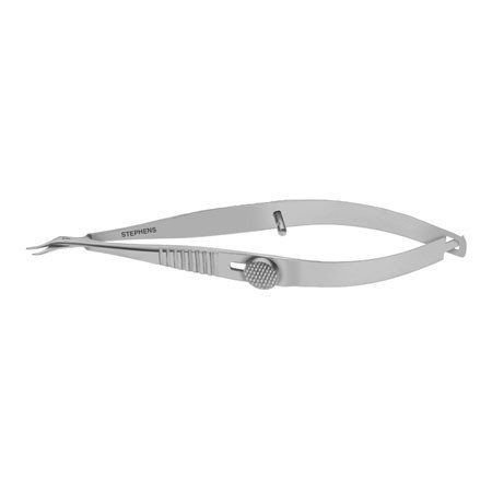 Troutman Miniature Corneal Scissors, W/Stop-L.