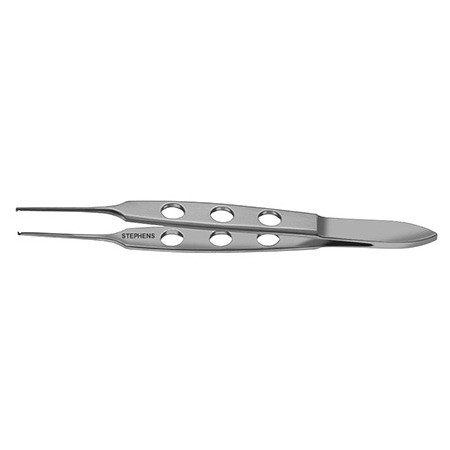 Bishop-Harmon Iris Forceps, 1X2 Teeth Std., 0.8Mm