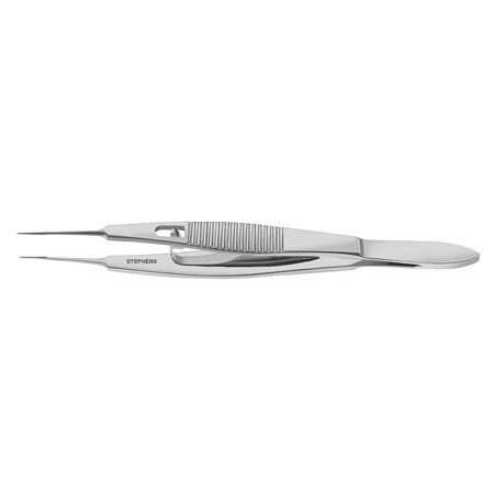 Castroviejo Suturing Forceps, .3Mm, W/ Tying Platform, W/Lock