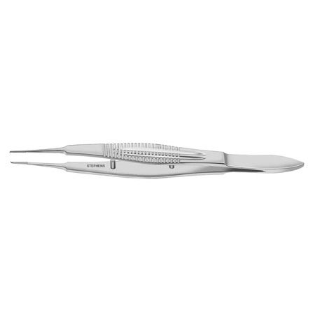 Castroviejo Suturing Forceps, .9Mm,  W/ Tying Platform